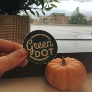 With your fall decorations