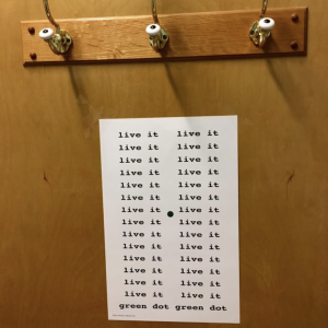 Hang a poster