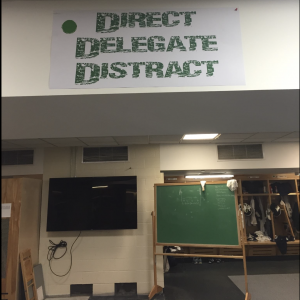 Locker room