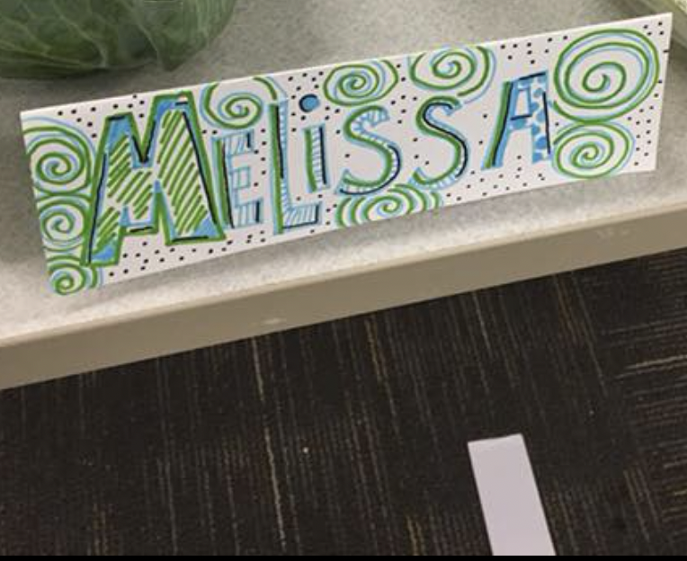 Decorate your name card
