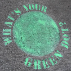 Sidewalk outside classes